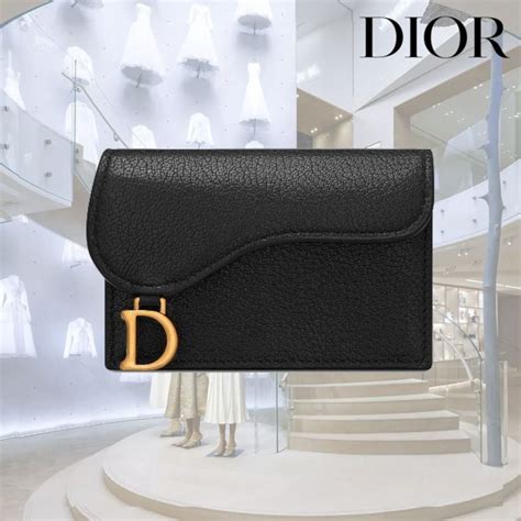 dior card wallet men|Christian Dior 2022 Leather Card Holder .